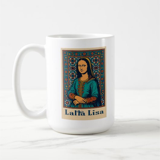 Mug Lalla lisa - Portrait marocain Muse (Gauche)