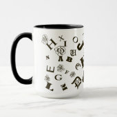 Mug L'alphabet (Gauche)