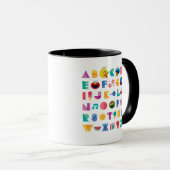 Mug L'alphabet de Sesame Street (Devant droit)