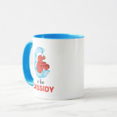 Mug L'alphabet d'Elmo | C Nuages (Devant gauche)