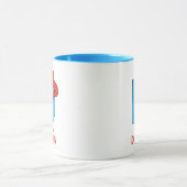 Mug L'alphabet d'Elmo | D Bleu (Centre)