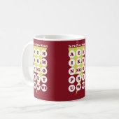 Mug L'alphabet maori Pu Taka (Devant gauche)