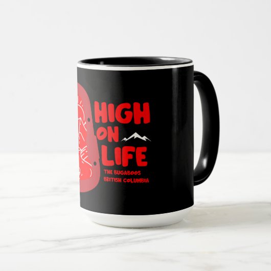 Mug L'alpinisme bugaboos Canada (Devant droit)