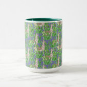 Mug Lama d'aquarelle et motif de Catus (Centre)