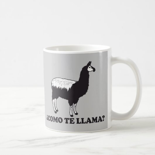 Mug Lama de Como Te (Droite)