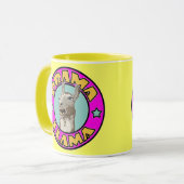 Mug Lama de drame, (Devant gauche)