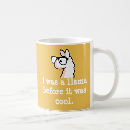 Mug Lama de hippie (Droite)