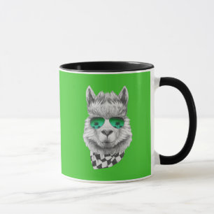 Mug Lama de la Californie