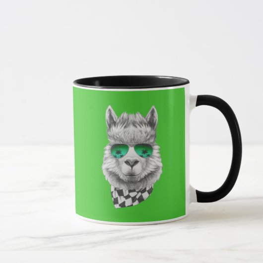 Mug Lama de la Californie (Droite)