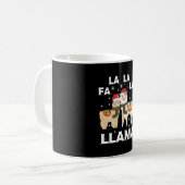 Mug Lama de Noël (Devant gauche)