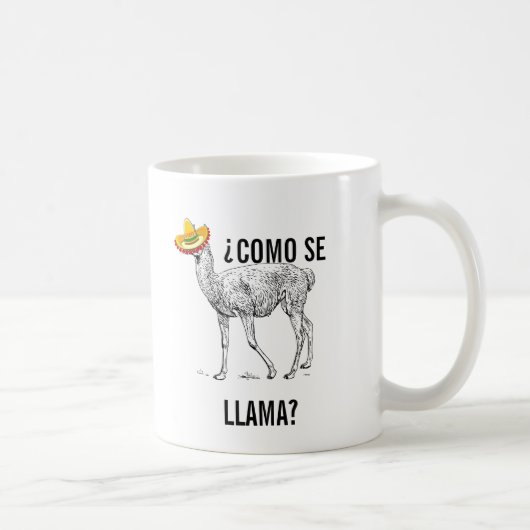 Mug Lama de Se de Como ? (Droite)