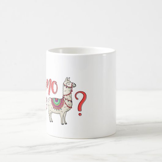 Mug Lama de Se de Cómo de ¿ ? (Centre)
