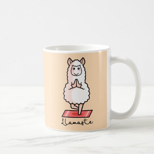 Mug Lama de yoga - Llamaste (Droite)