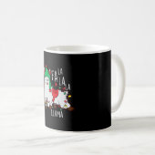 Mug Lama Fa La La Christmas (Devant droit)