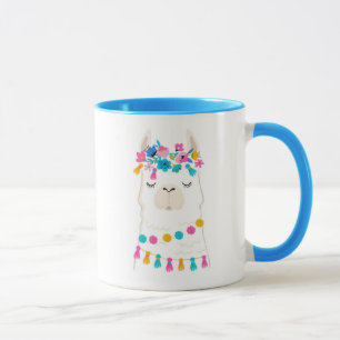 Mug Lama floral mignon