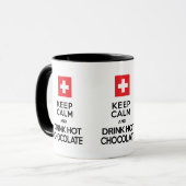 Mug L'amant de chocolat conservent le chocolat chaud (Devant gauche)