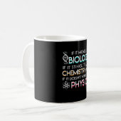 Mug L'amant de la Science déplace la chimie de (Devant gauche)