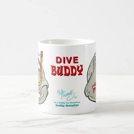 Mug Lamantin d'ami, AMI de PIQUÉ (Centre)