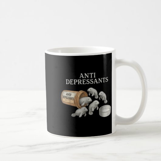 Mug Lamantins antidépresseurs (Droite)