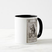Mug Lambert Simnel, chevalier de la tulipe d'or (Devant droit)