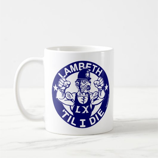 Mug Lambeth Navy Blue - Taille standard (Gauche)