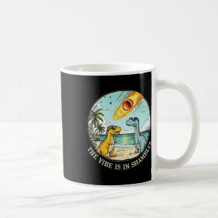 Mug L'ambiance est en ruine Dinosaure sarcastique étei