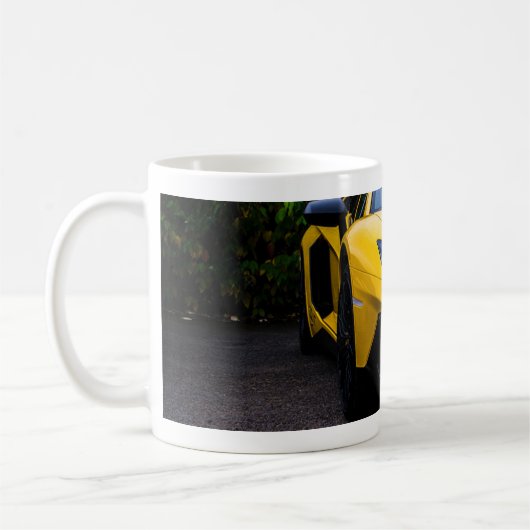 Mug Lamborgini design (Gauche)