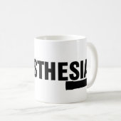 Mug Lame de Mac d'anesthésie (Devant droit)