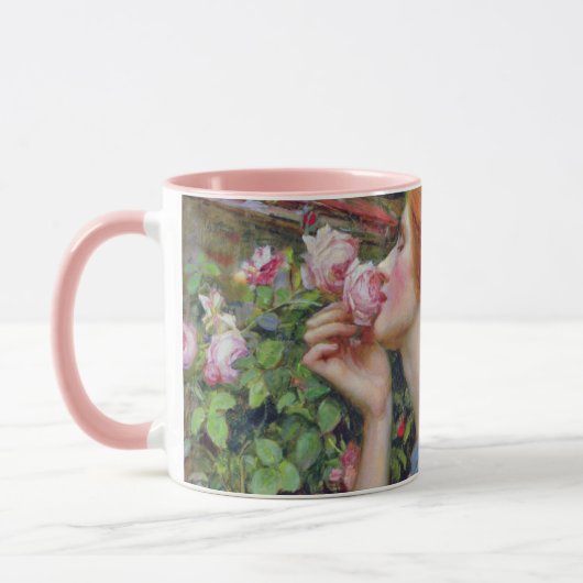 Mug L'âme du Rose, John William Waterhouse (Gauche)