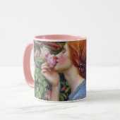 Mug L'âme du Rose, John William Waterhouse (Devant gauche)