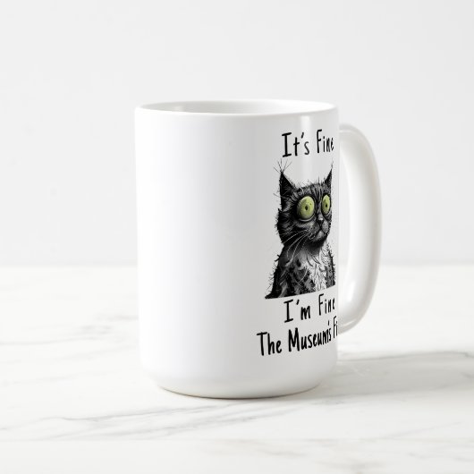 Mug L'amende du musée (Devant droit)