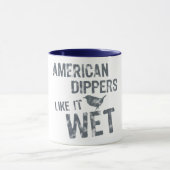 Mug L'Américain Dippers l'aiment humide (Centre)