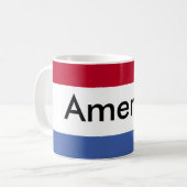 Mug l'Amérique (Devant gauche)