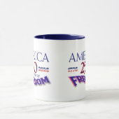 MUG L'AMÉRIQUE 250 ANS DE LIBERTÉ (Centre)