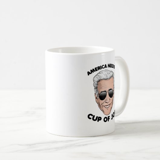 Mug L'Amérique a besoin d'une coupe de Joe 2020 (Devant droit)