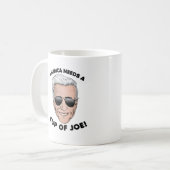 Mug L'Amérique a besoin d'une coupe de Joe 2020 (Devant gauche)