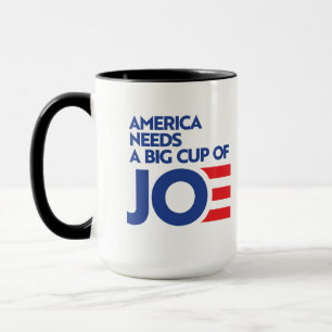 Mug L'Amérique a besoin d'une grande coupe de Joe