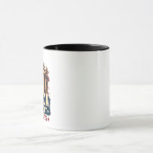 Mug L'Amérique a été bâtie par les immigrés Trump Demo (Centre)