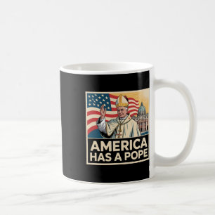 Mug L'Amérique a un pape américain catholique nouveau 