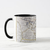 Mug L'AMÉRIQUE COLONIALE : CARTE, c1770 (Gauche)