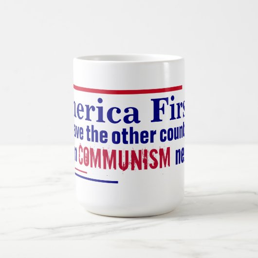 Mug L'Amérique d'abord  (Centre)