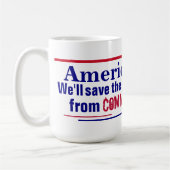 Mug L'Amérique d'abord  (Gauche)