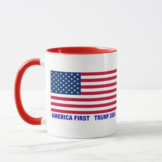 Mug L'Amérique d'abord Trump 2024 (Gauche)