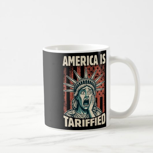 Mug L'Amérique est si Tarifiée Trump Tarifs mème (Droite)