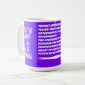 Mug L'Amérique et la vérité transforment une chose de (Devant gauche)
