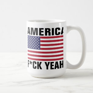 Mug L'Amérique, F*ck ouais ! Drôle