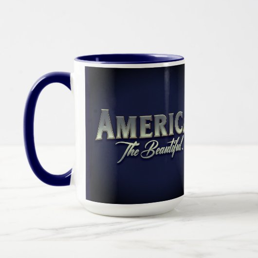 Mug L'Amérique, le beau (Gauche)