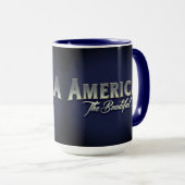 Mug L'Amérique, le beau (Devant droit)