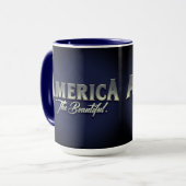 Mug L'Amérique, le beau (Devant gauche)