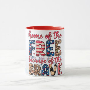 Mug l'Amérique, terre de la liberté